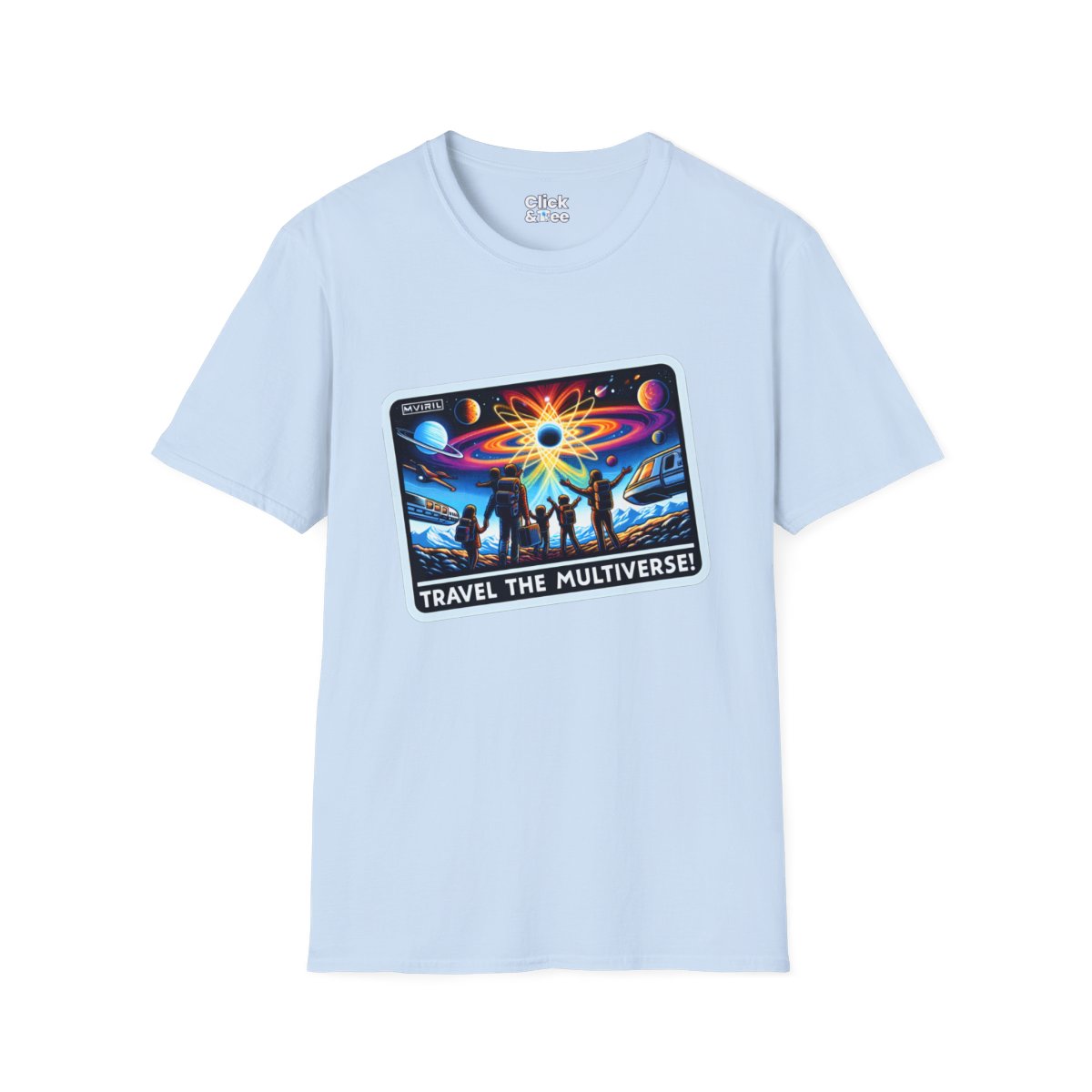 FuturisticTravel Advertisement  Unique T-Shirt Image 14