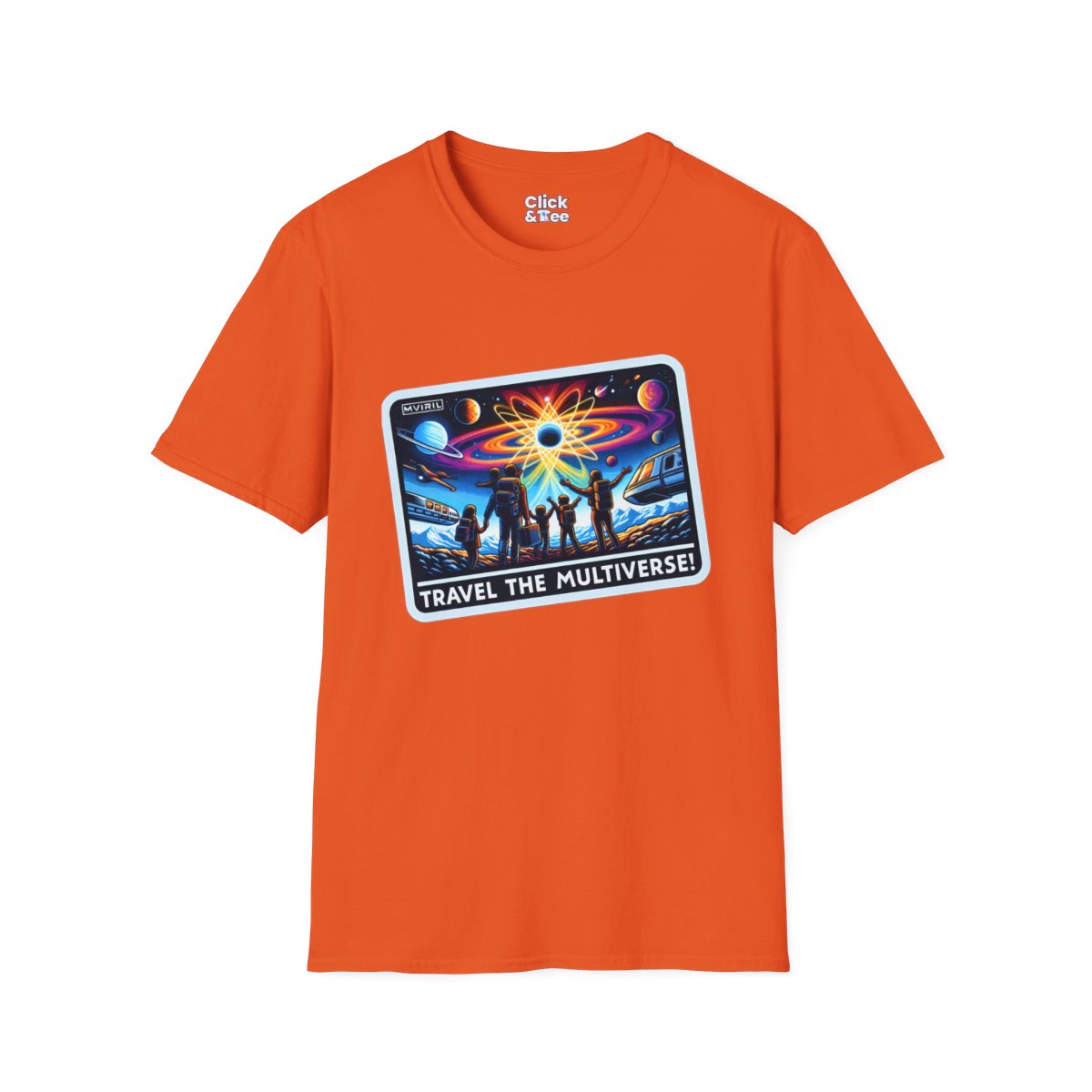 FuturisticTravel Advertisement  Unique T-Shirt Image 9