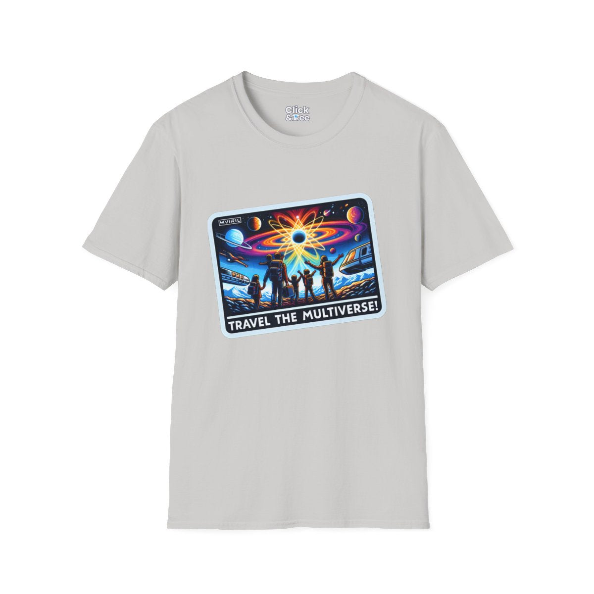 FuturisticTravel Advertisement  Unique T-Shirt  Image 5