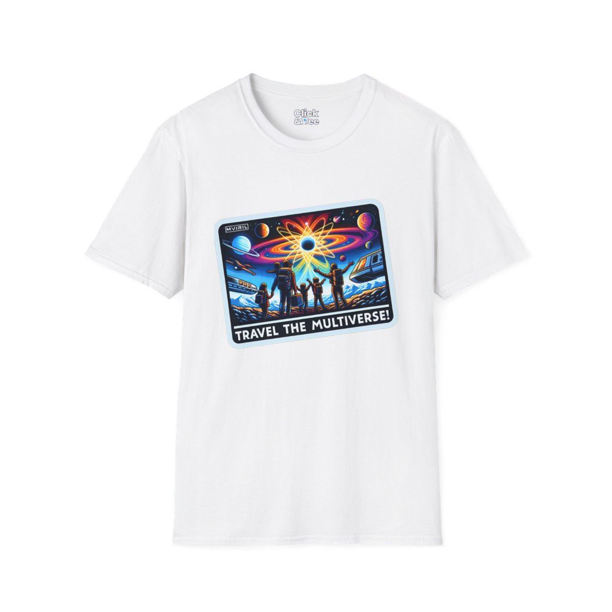 FuturisticTravel Advertisement  Tee Image 6
