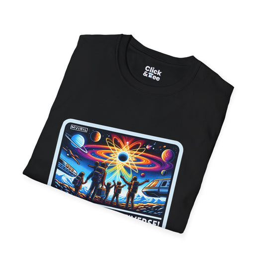 FuturisticTravel Advertisement  Unique T-Shirt Image 1