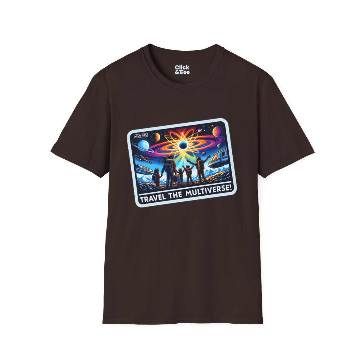 FuturisticTravel Advertisement  Unique T-Shirt Image 10