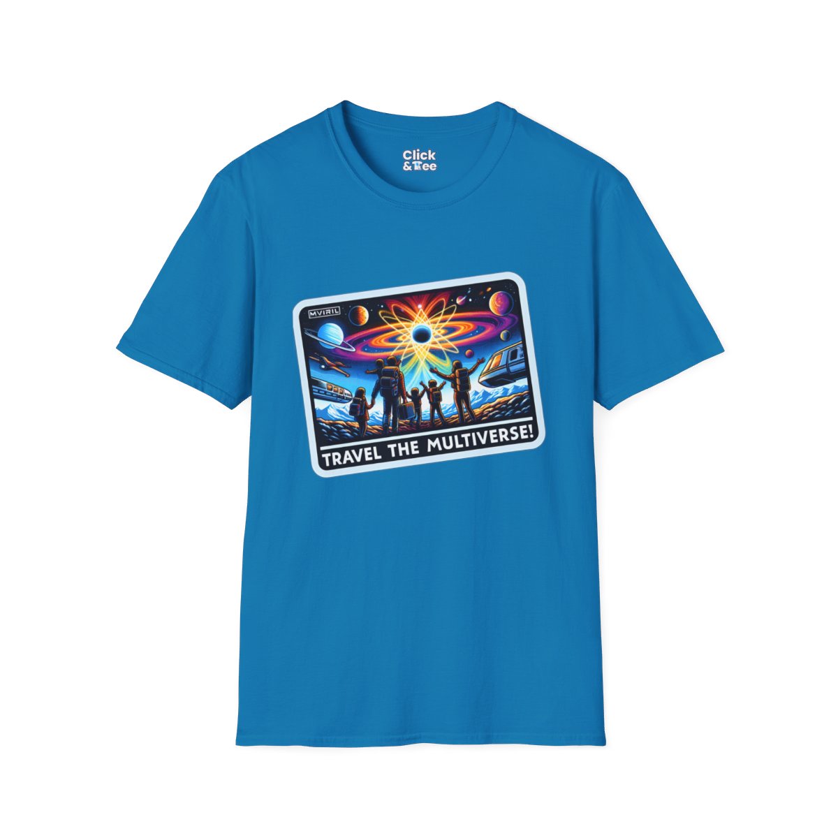 FuturisticTravel Advertisement  Unique T-Shirt Image 15