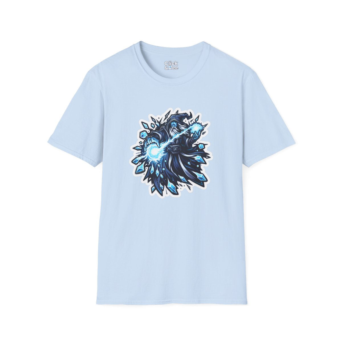 FuturisticIce wizard Unique T-Shirt Image 14