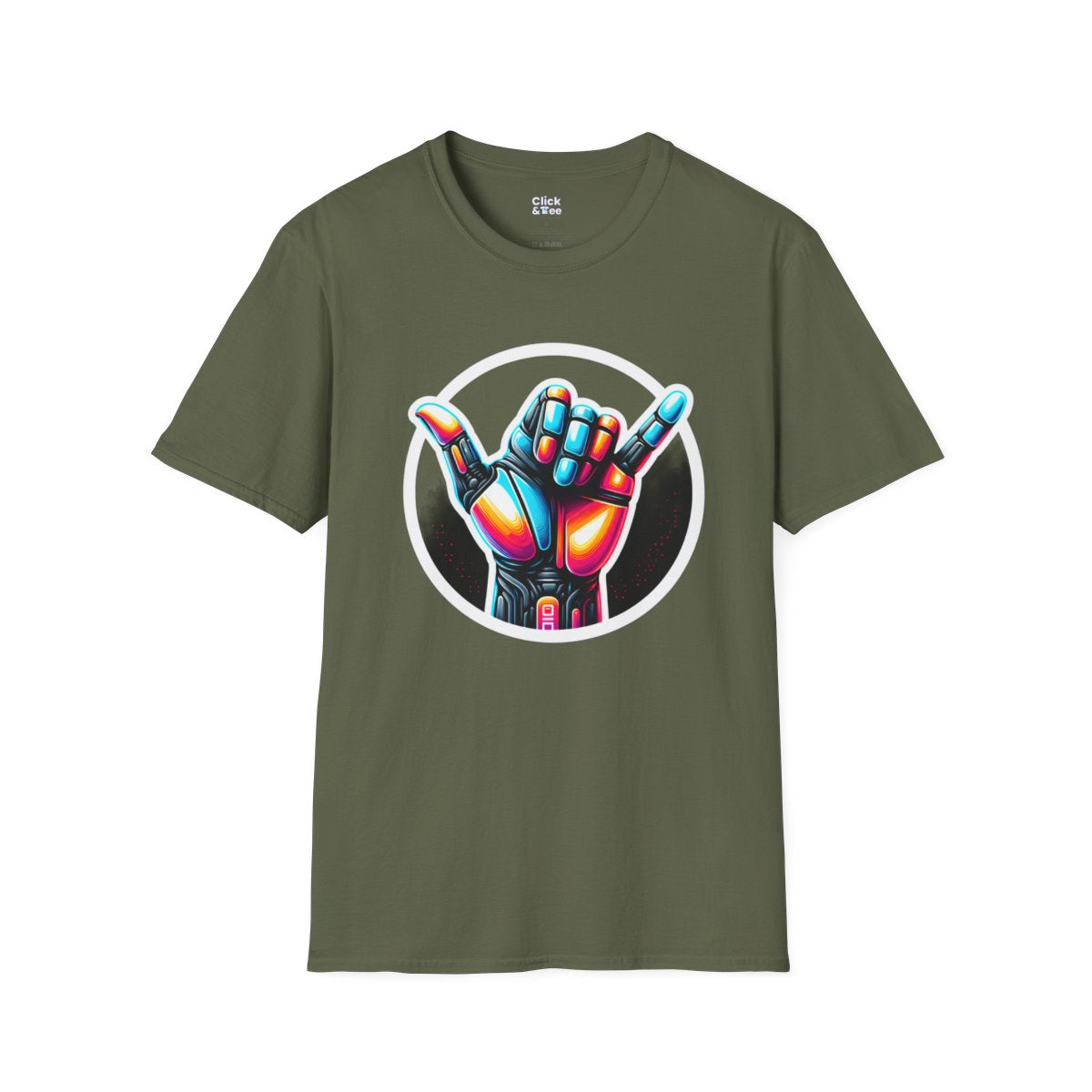 FuturisticHand Unique T-Shirt Image 11
