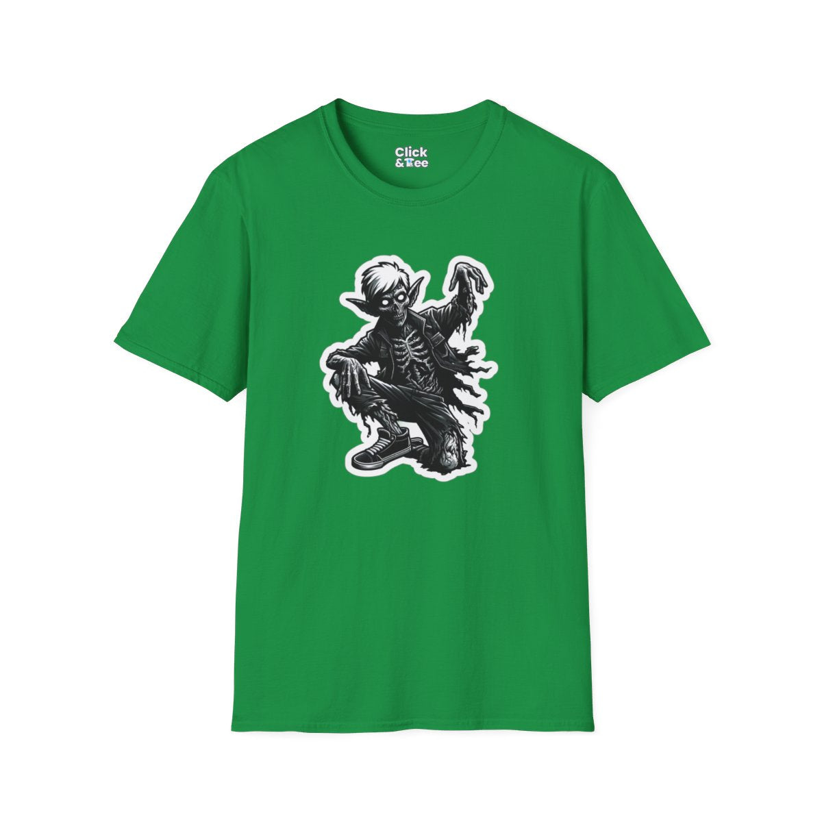 Graphic ArtZombie Elf Unique T-Shirt Image 12