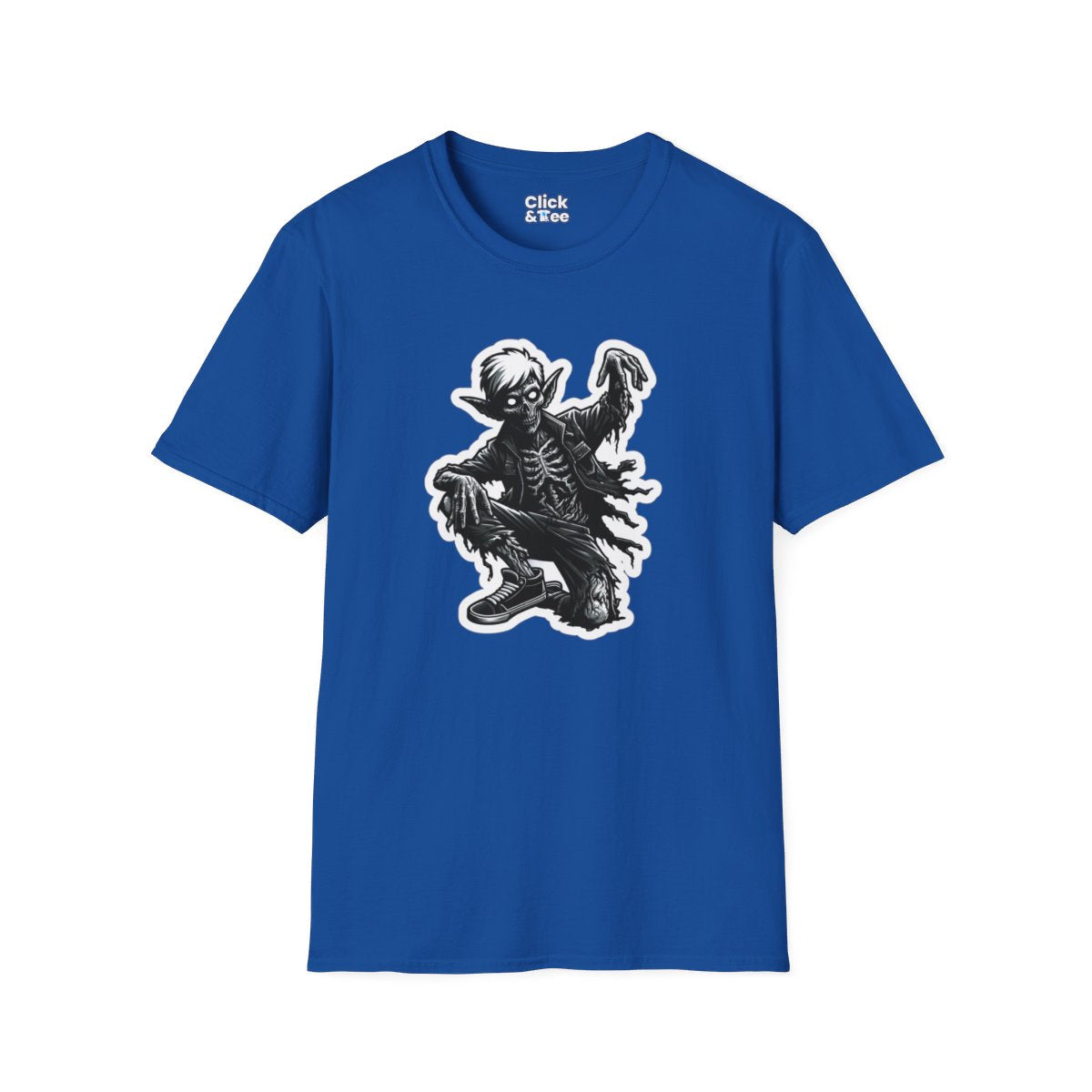 Graphic ArtZombie Elf Unique T-Shirt Image 17