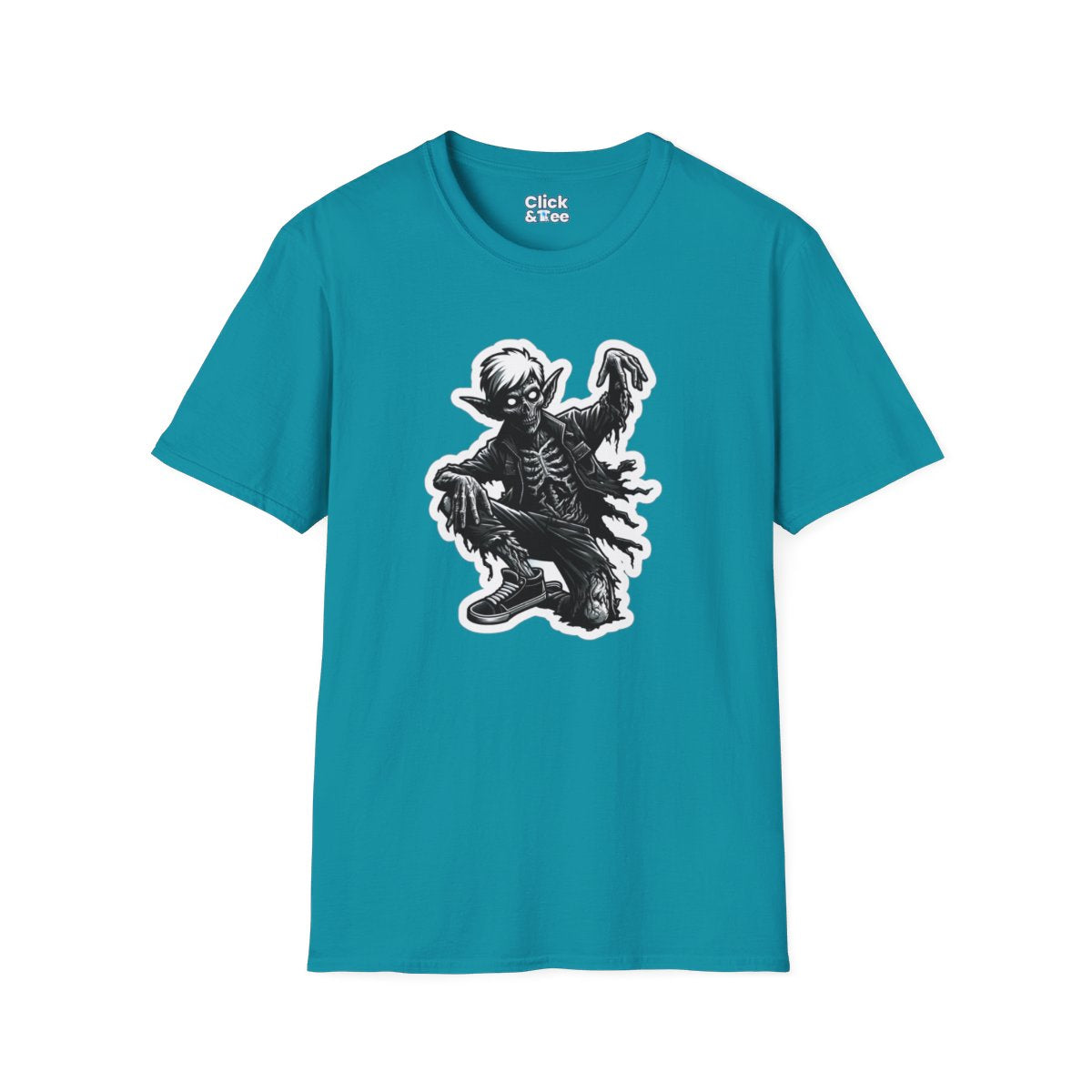 Graphic ArtZombie Elf Unique T-Shirt Image 13