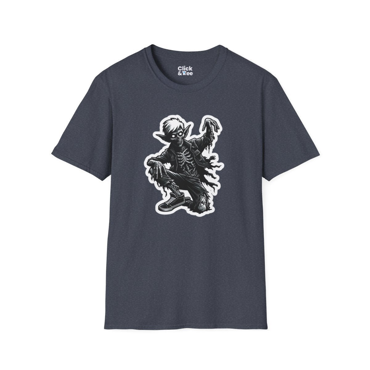 Graphic ArtZombie Elf Unique T-Shirt Image 19