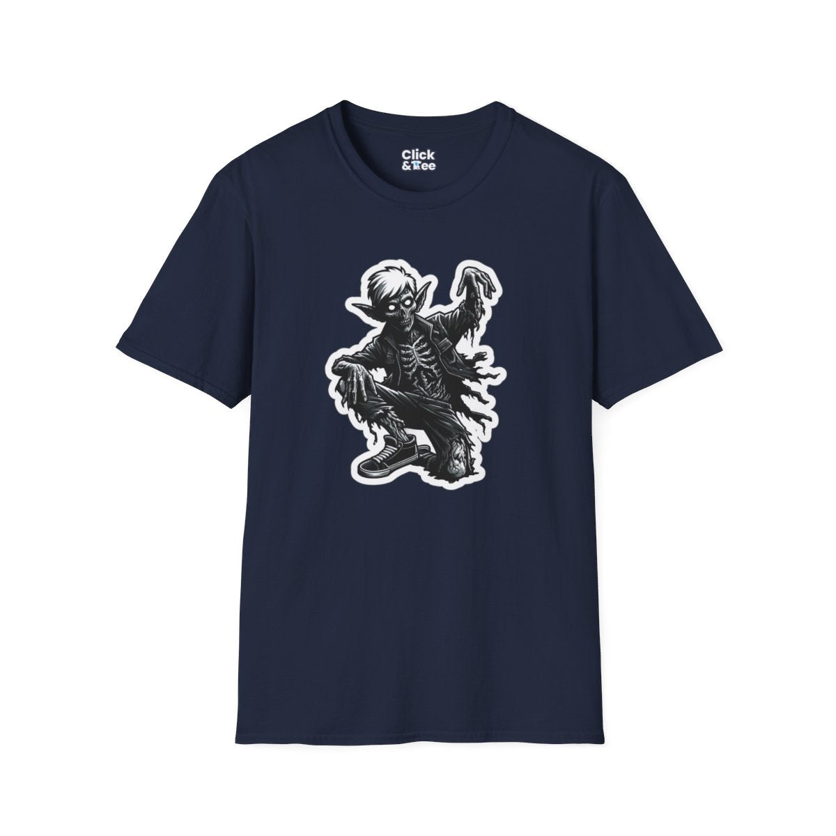 Graphic ArtZombie Elf Unique T-Shirt Image 18