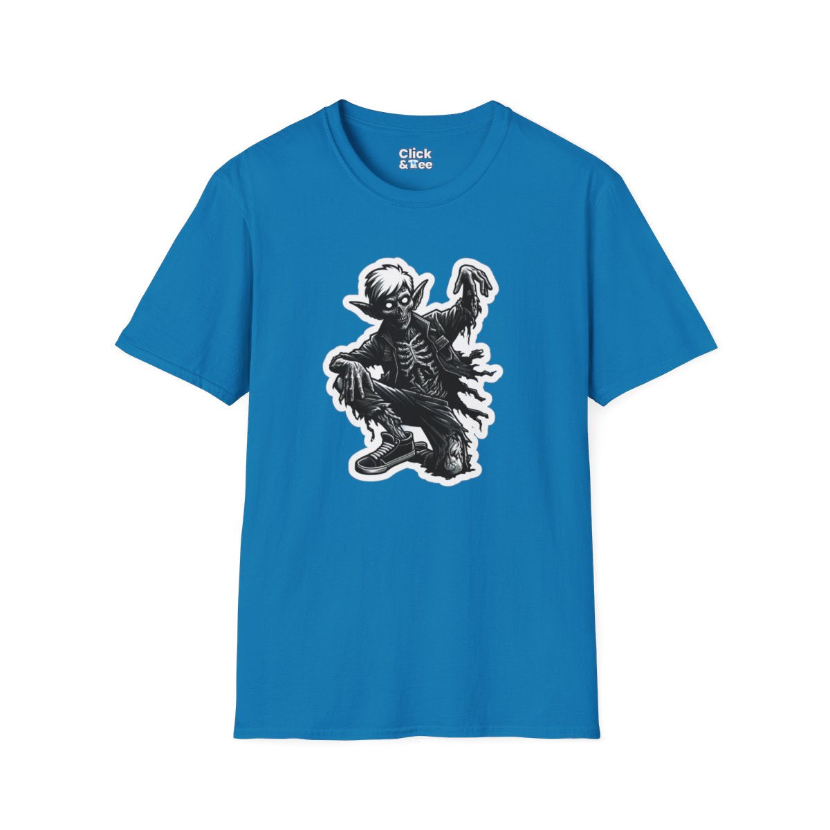 Graphic ArtZombie Elf Unique T-Shirt Image 15