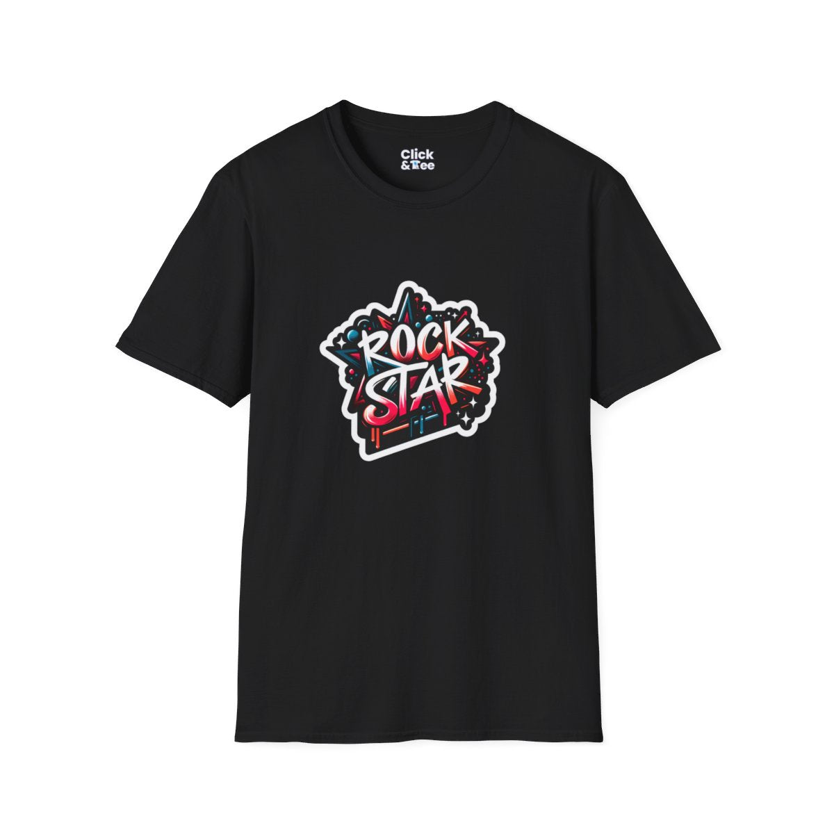 Graphic ArtPop Art Lettering Unique T-Shirt  Image 3