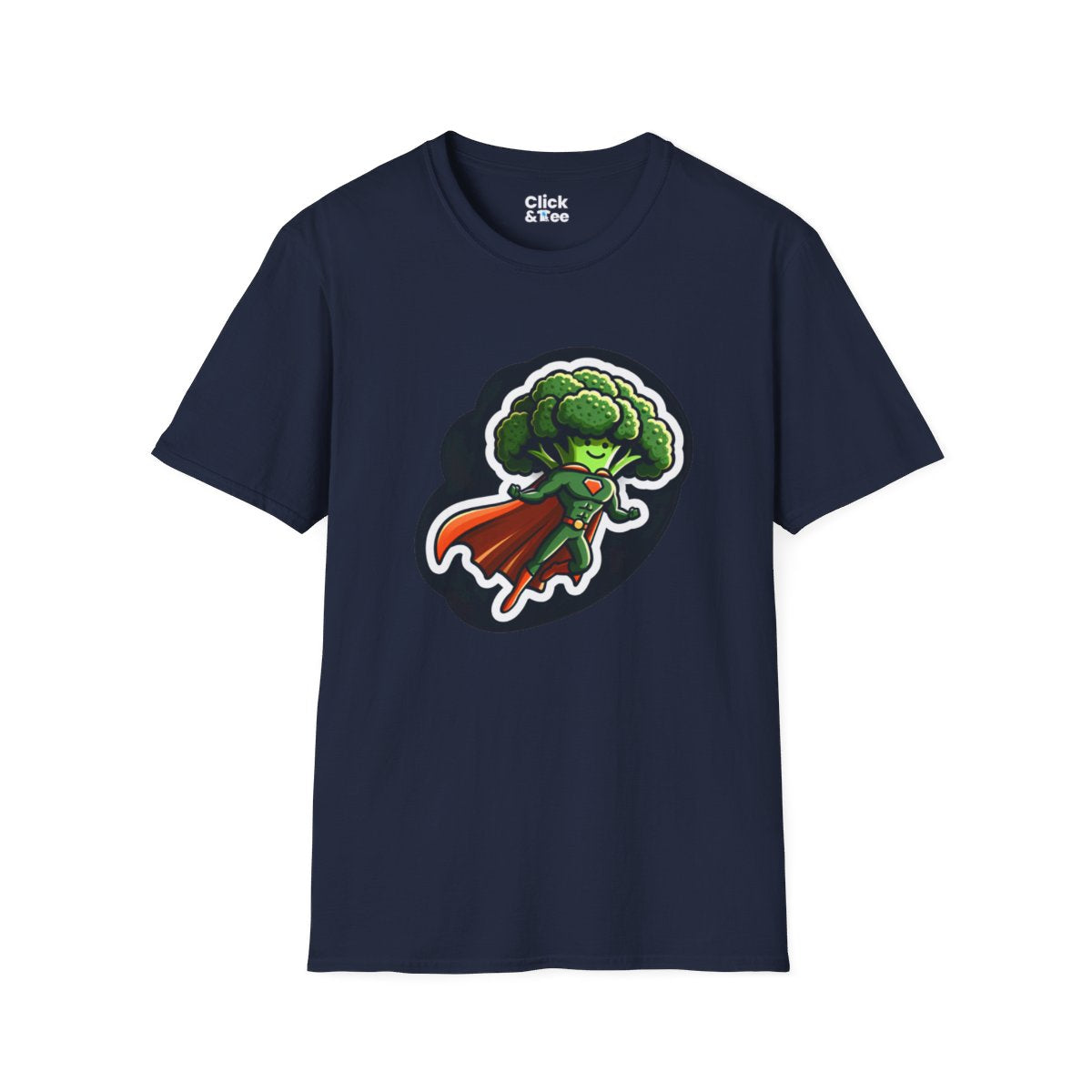 Graphic ArtBroccoli Superhero Unique T-Shirt Image 18
