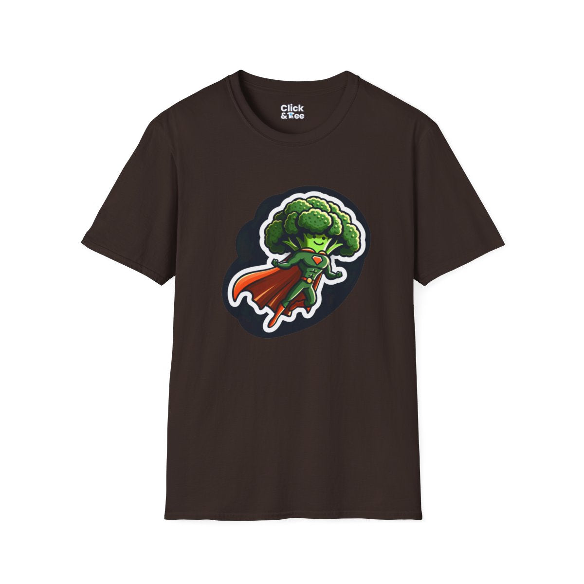 Graphic ArtBroccoli Superhero Unique T-Shirt Image 10