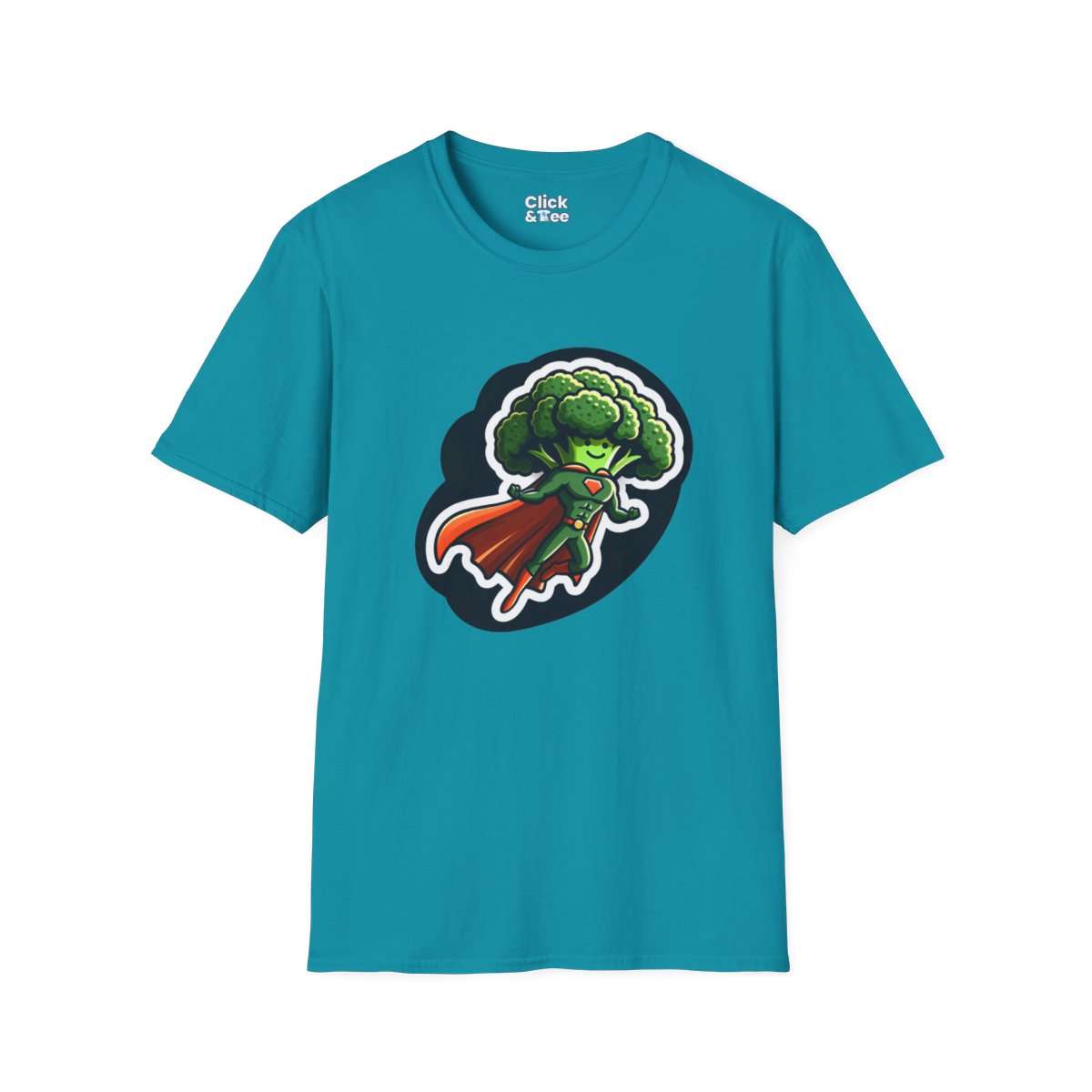 Graphic ArtBroccoli Superhero Unique T-Shirt Image 13
