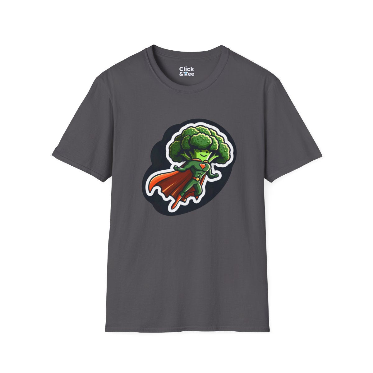 Graphic ArtBroccoli Superhero Unique T-Shirt Image 16