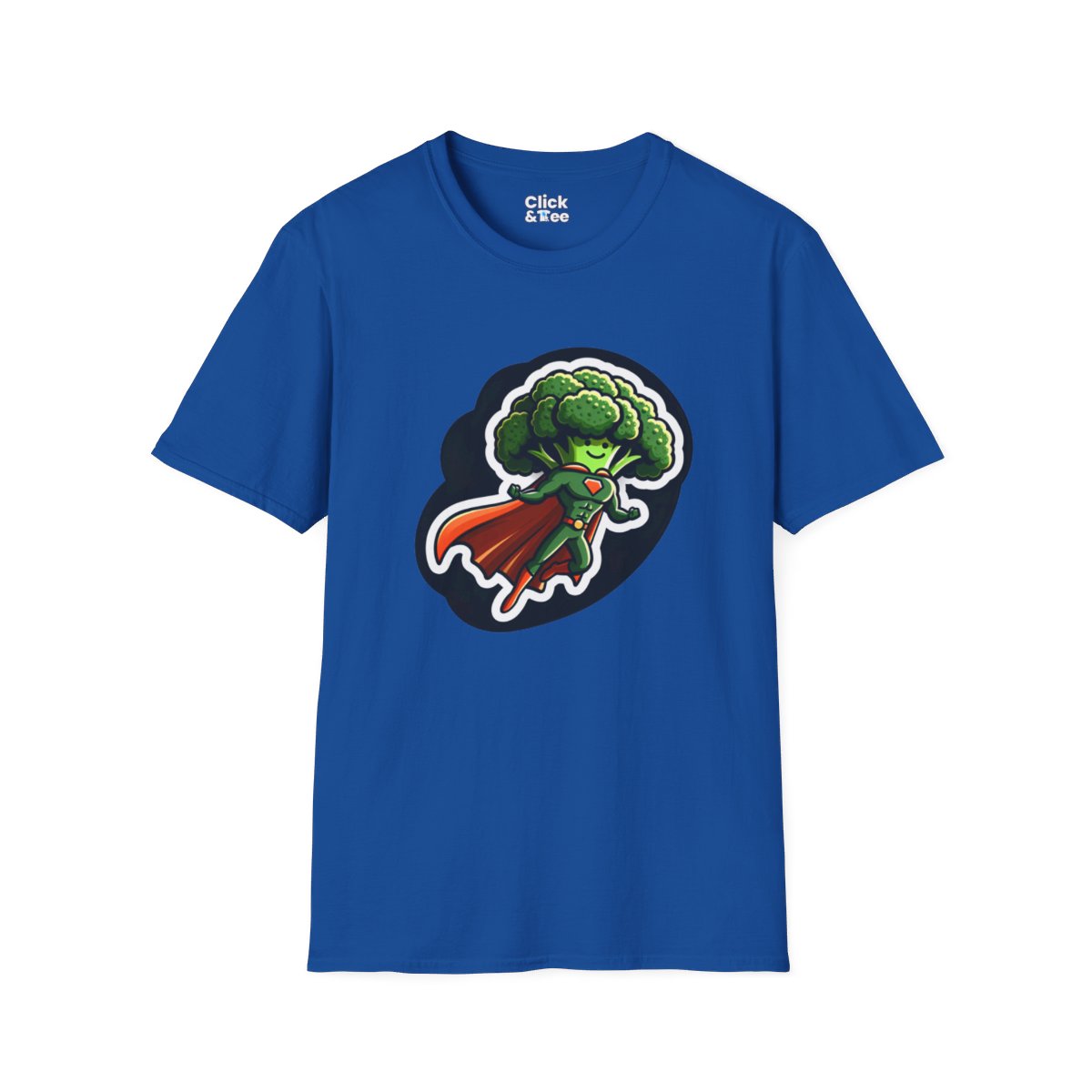 Graphic ArtBroccoli Superhero Unique T-Shirt Image 17