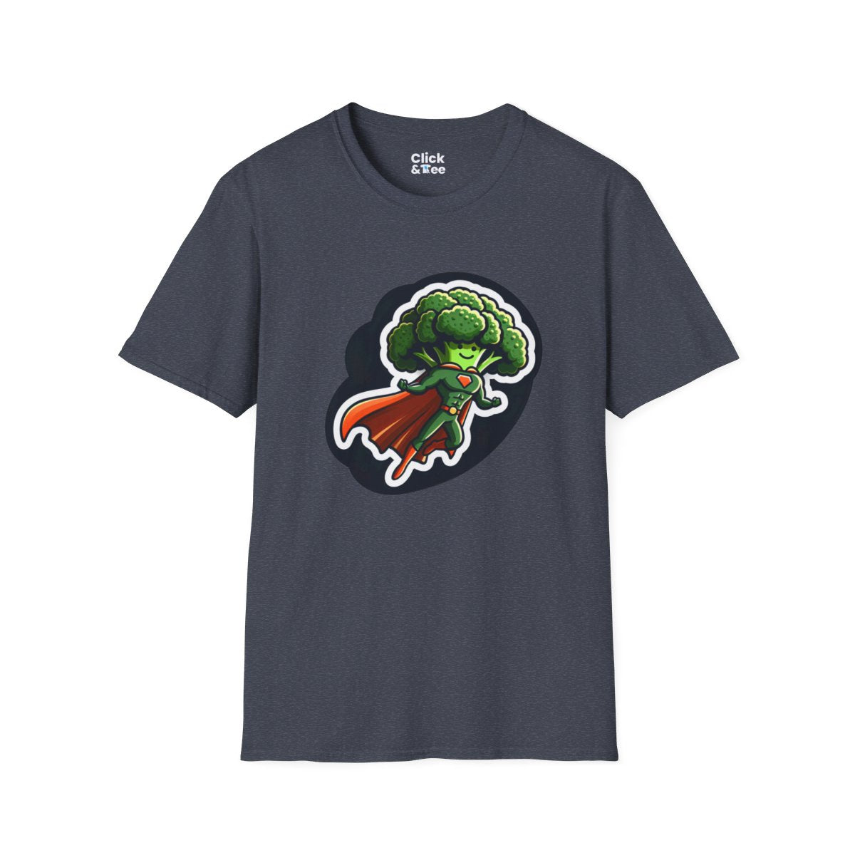 Graphic ArtBroccoli Superhero Unique T-Shirt Image 19