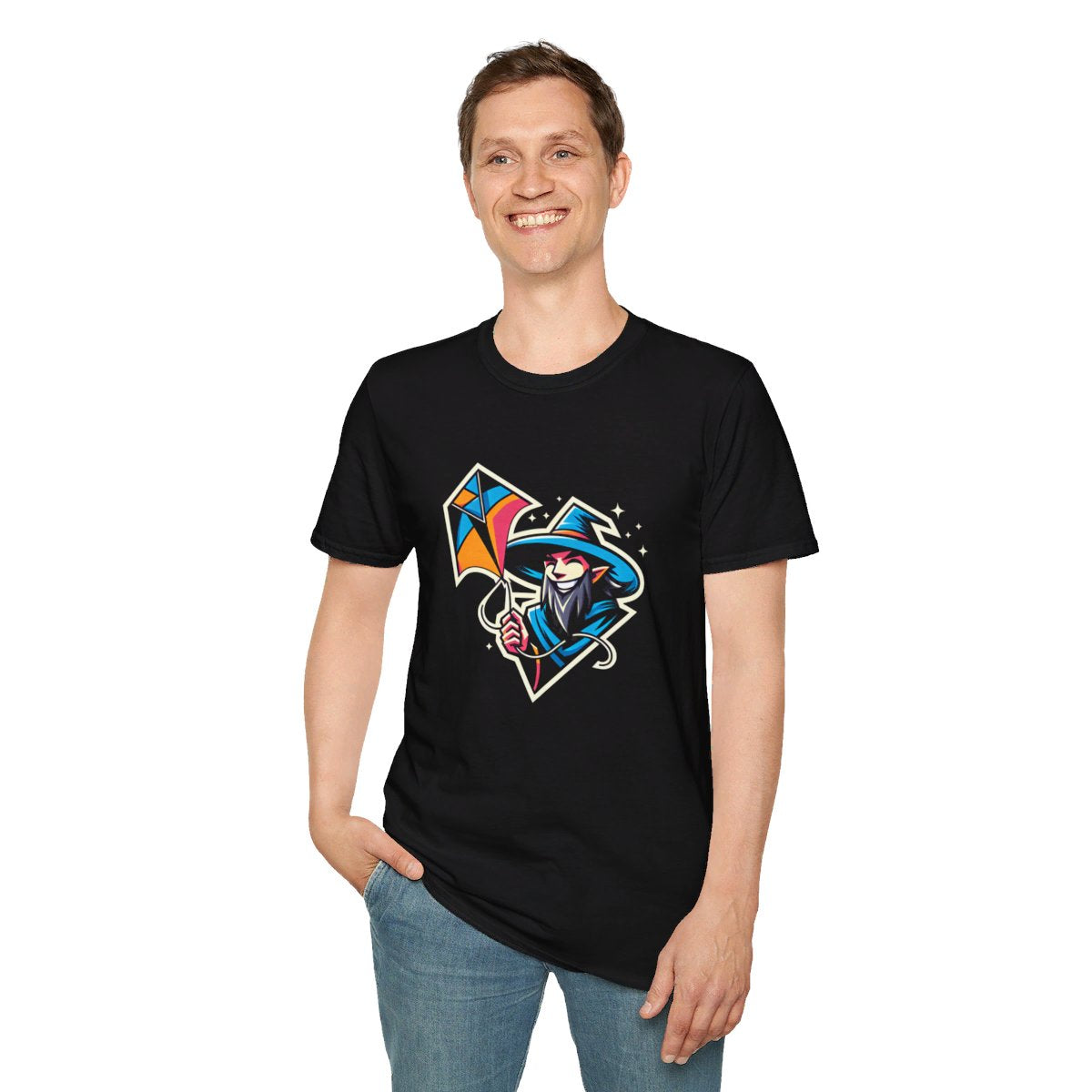 Graphic ArtWarlock Unique T-Shirt  Image 4