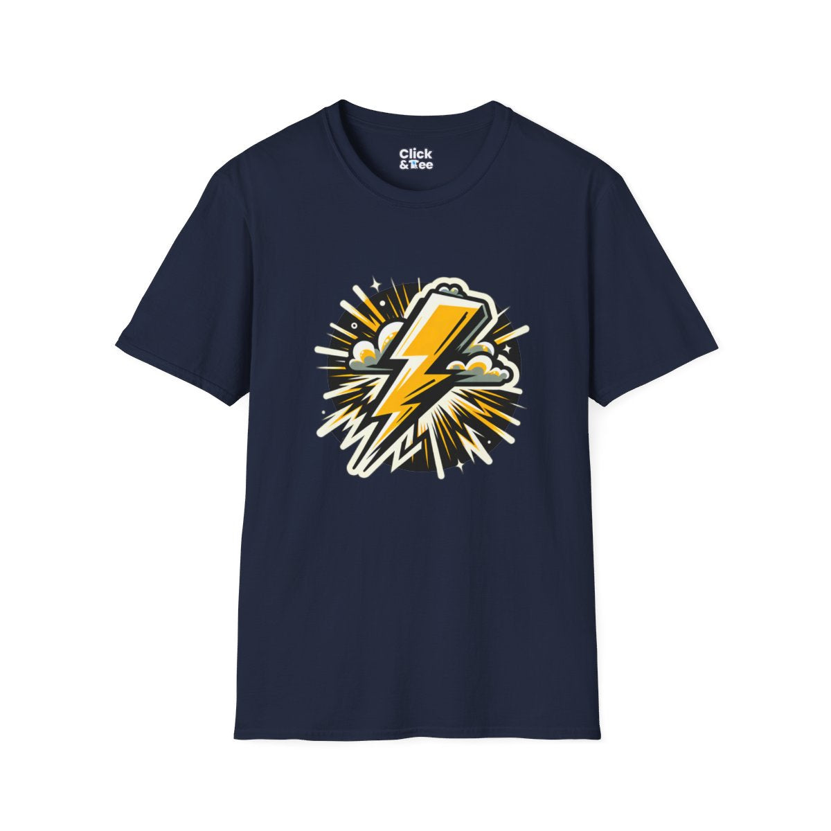 Graphic ArtLightning Bolt Unique T-Shirt Image 18