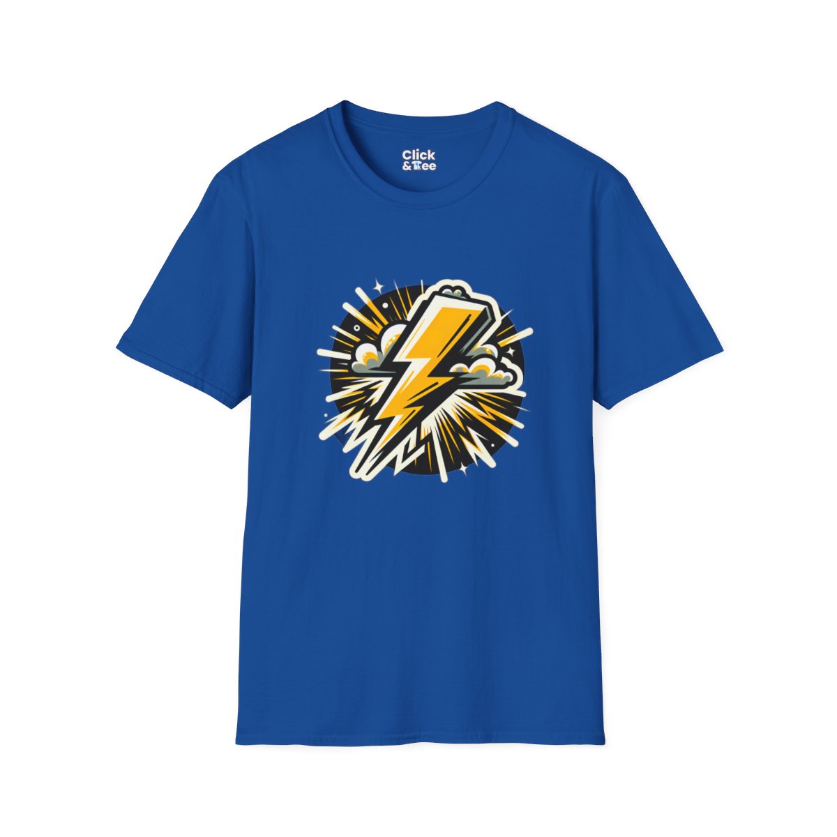 Graphic ArtLightning Bolt Unique T-Shirt Image 17