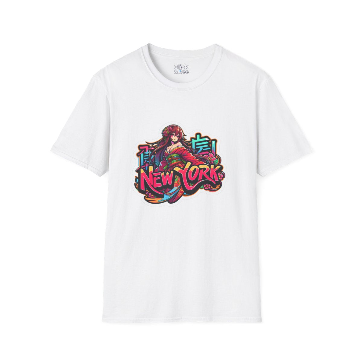 Harem AnimeVivid Lettering Tee Image 6