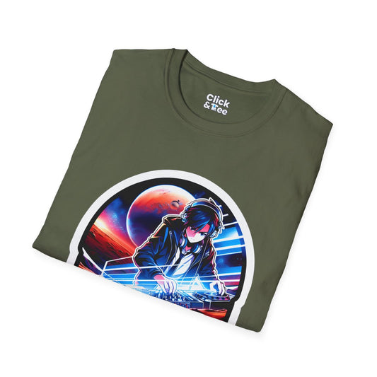 Harem AnimeDJ Unique T-Shirt Image 1