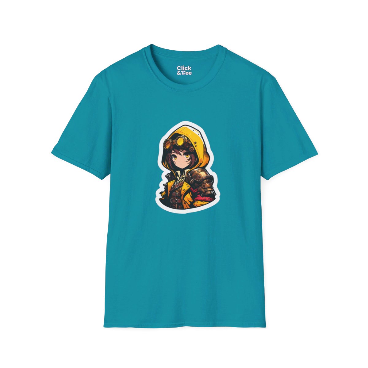Harem AnimeSteampunk Warrior Unique T-Shirt Image 13