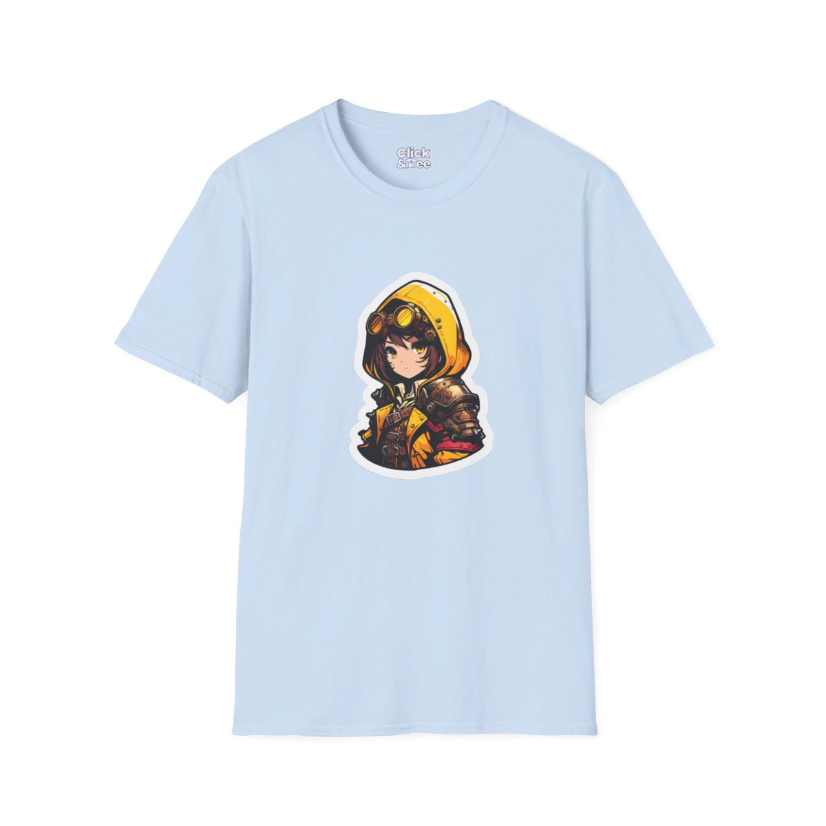 Harem AnimeSteampunk Warrior Unique T-Shirt Image 14