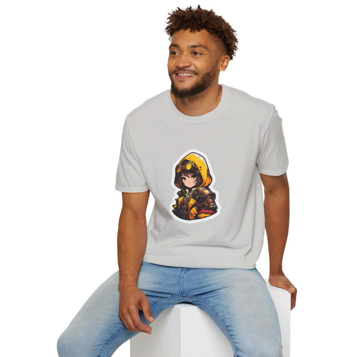 Harem AnimeSteampunk Warrior Unique T-Shirt Image 7