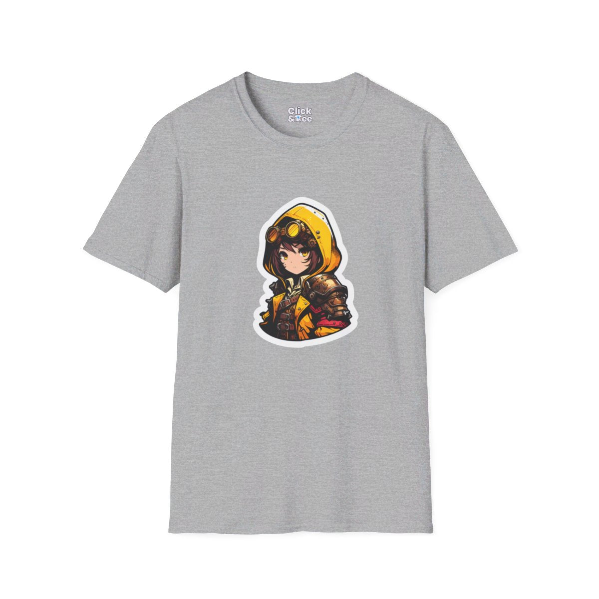 Harem AnimeSteampunk Warrior Unique T-Shirt  Image 2