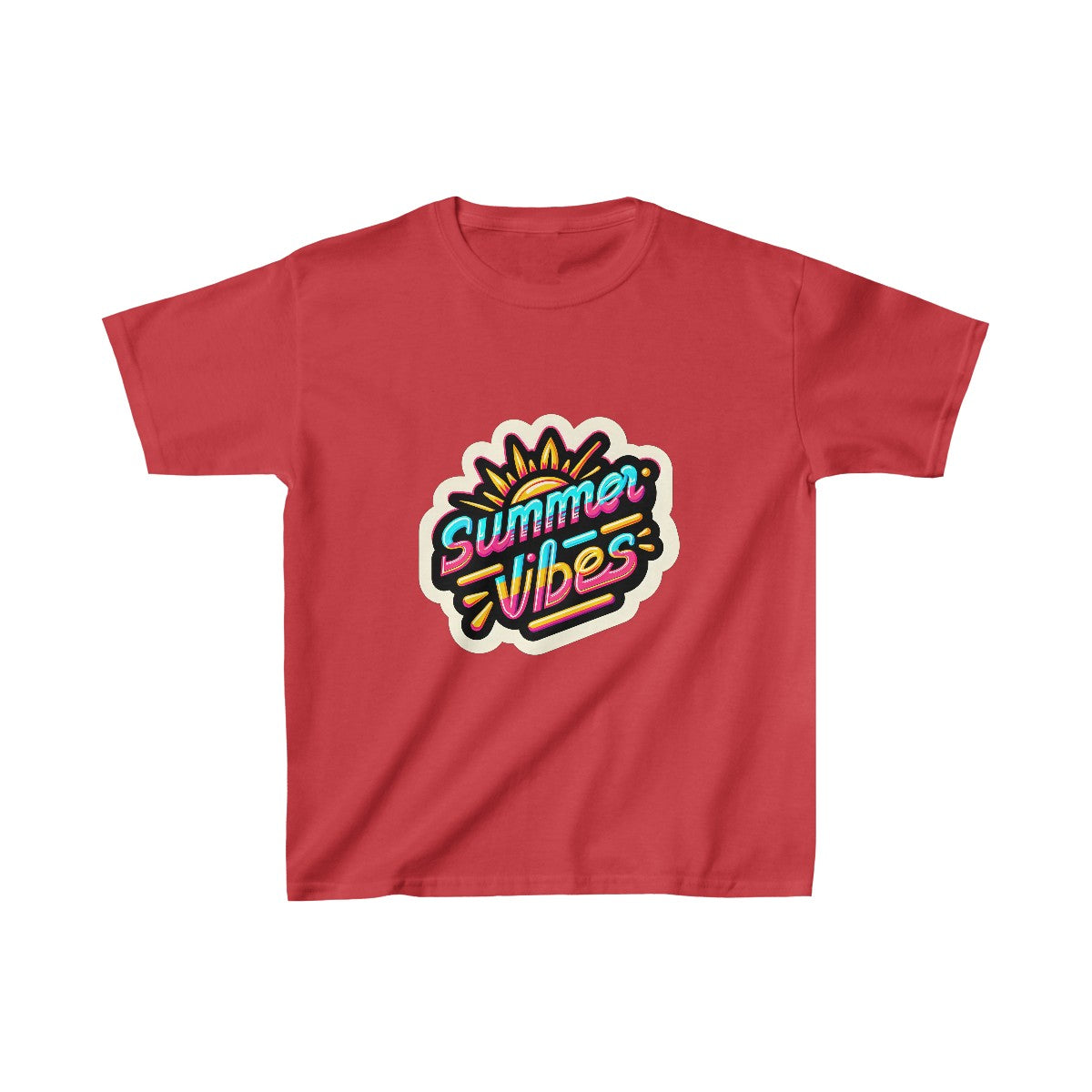Kids 80s NeonSunshine T-Shirt Image 11