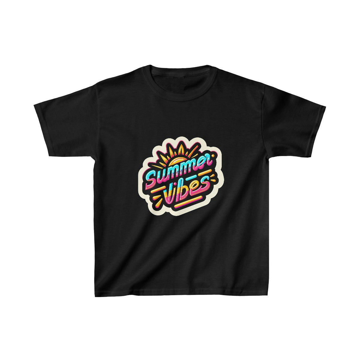 Kids 80s NeonSunshine T-Shirt  Image 3