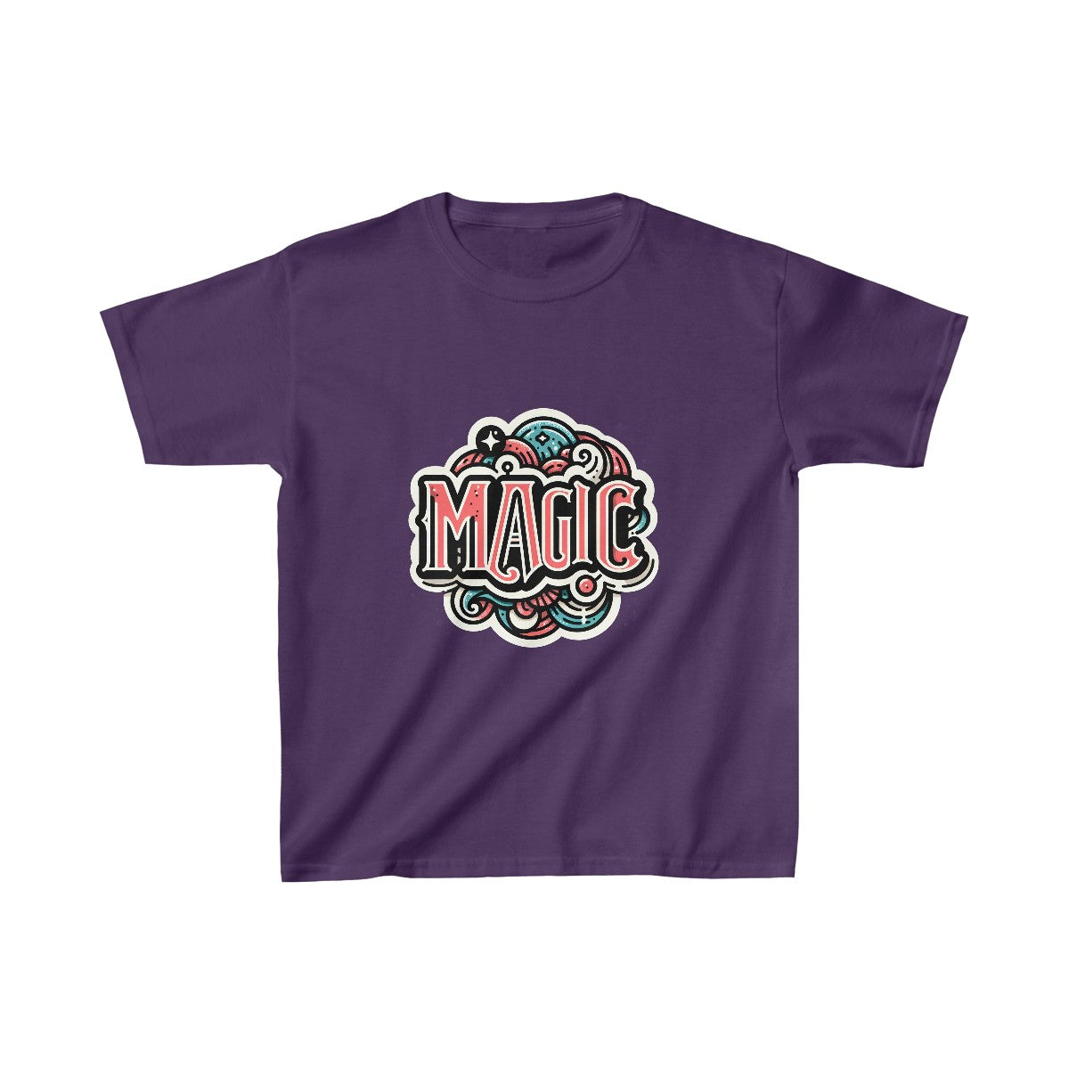 Kids FantasyMagic Bubble Letters T-Shirt Image 10