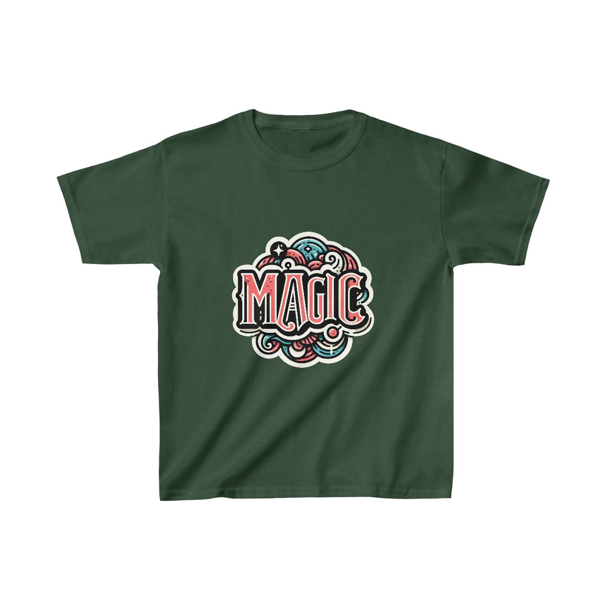 Kids FantasyMagic Bubble Letters T-Shirt Image 7