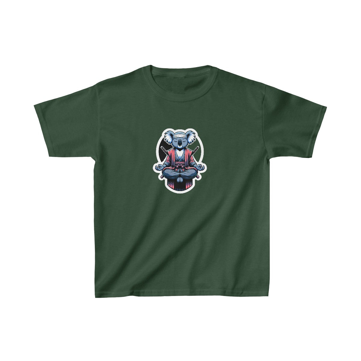 Kids FantasySamurai Koala T-Shirt Image 7