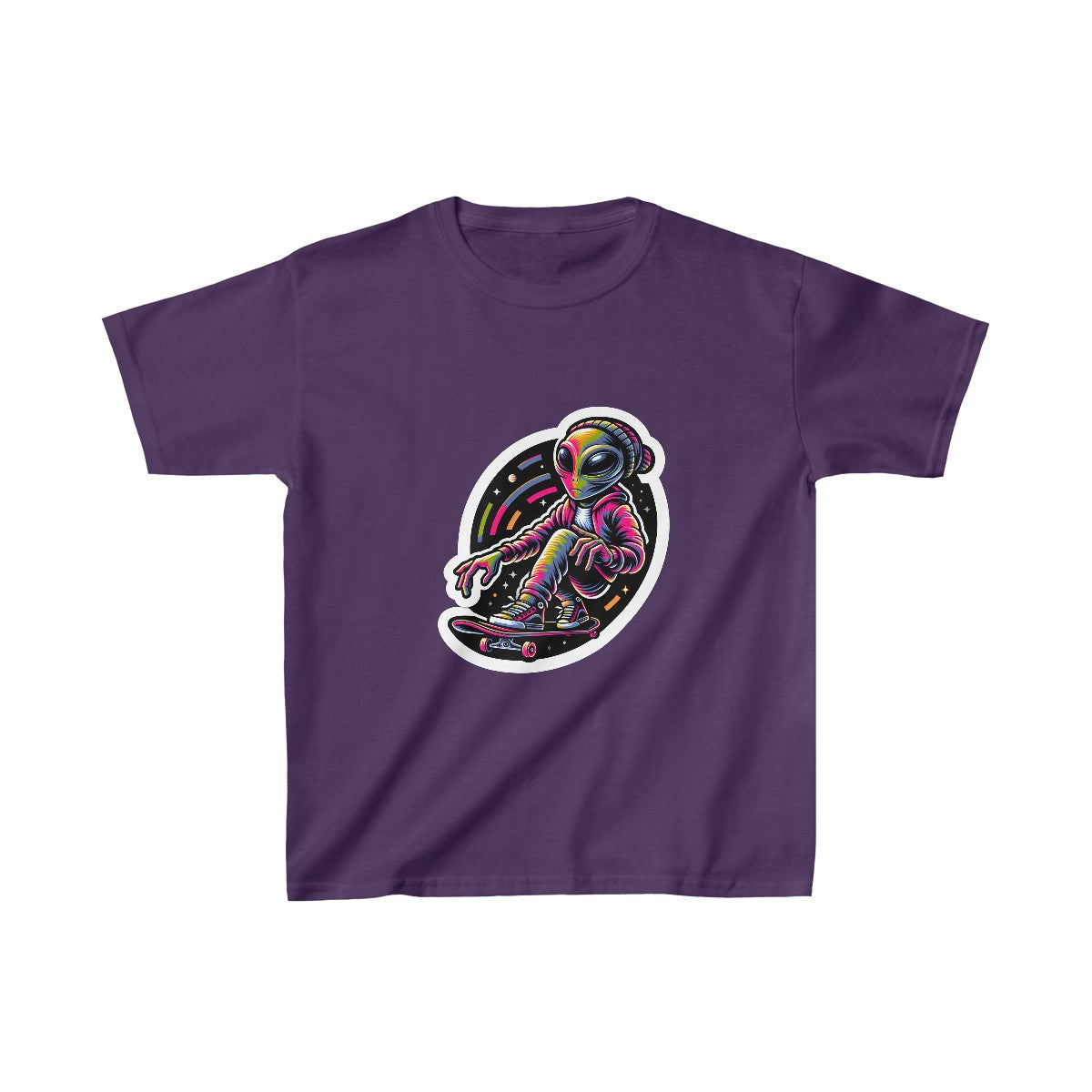 Kids Graphic ArtAlien T-Shirt Image 10