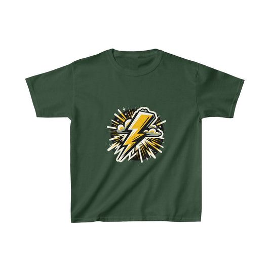 Kids Graphic ArtLightning Bolt T-Shirt Image 1