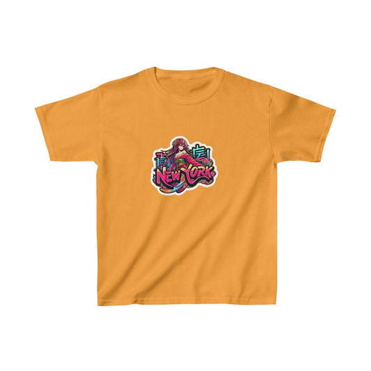 Kids Harem AnimeVivid Lettering T-Shirt Image 1