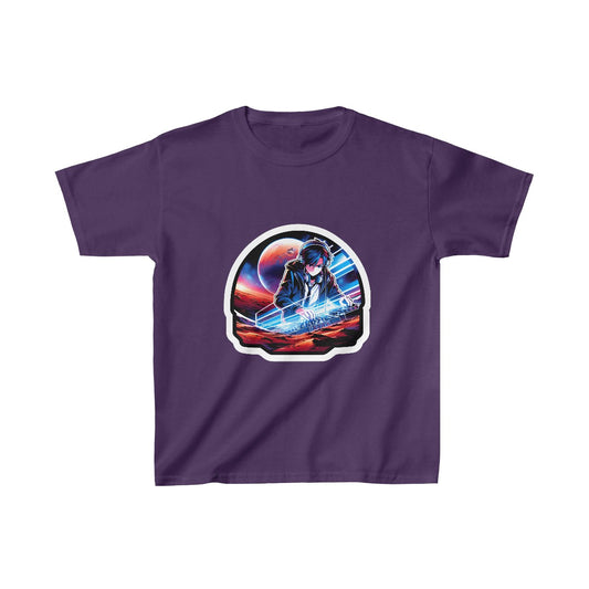 Kids Harem AnimeDJ T-Shirt Image 1