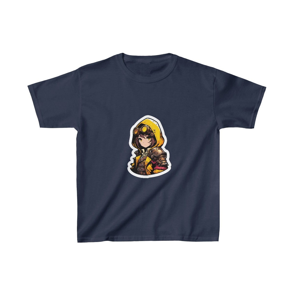 Kids Harem AnimeSteampunk Warrior T-Shirt Image 9