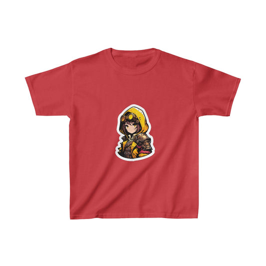 Kids Harem AnimeSteampunk Warrior T-Shirt Image 1