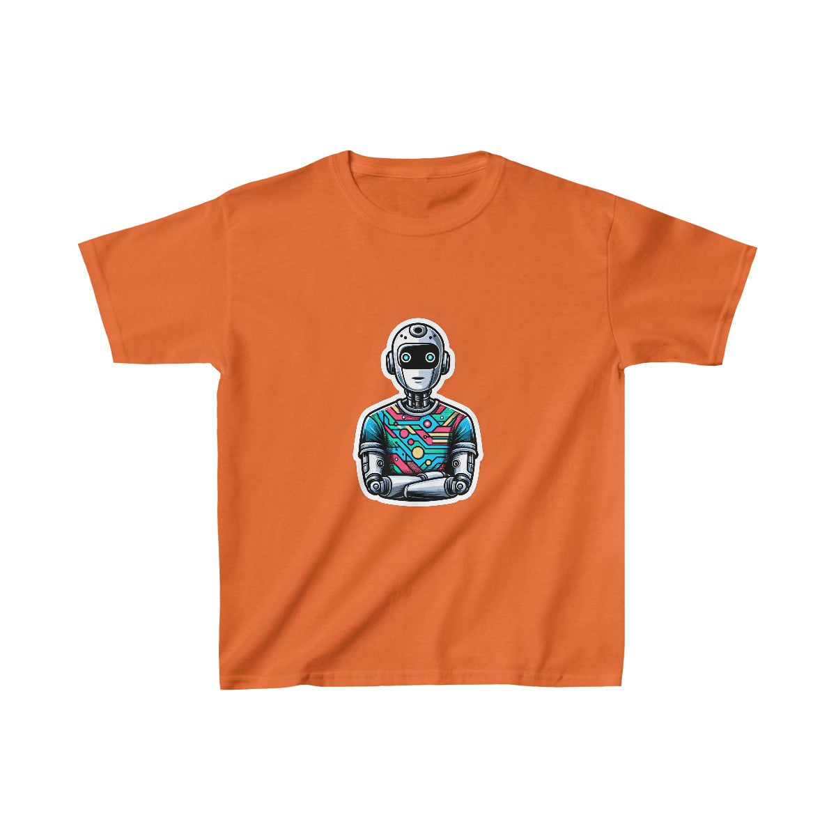 Kids RealisticHumanoid AI Robot Tee Image 6