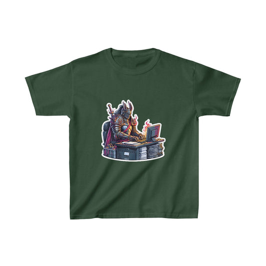 Kids RealisticKnight T-Shirt Image 1