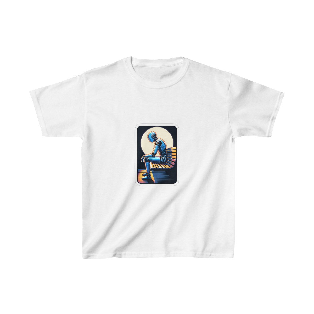 Kids RealisticHumanoid AI Robot T-Shirt  Image 2