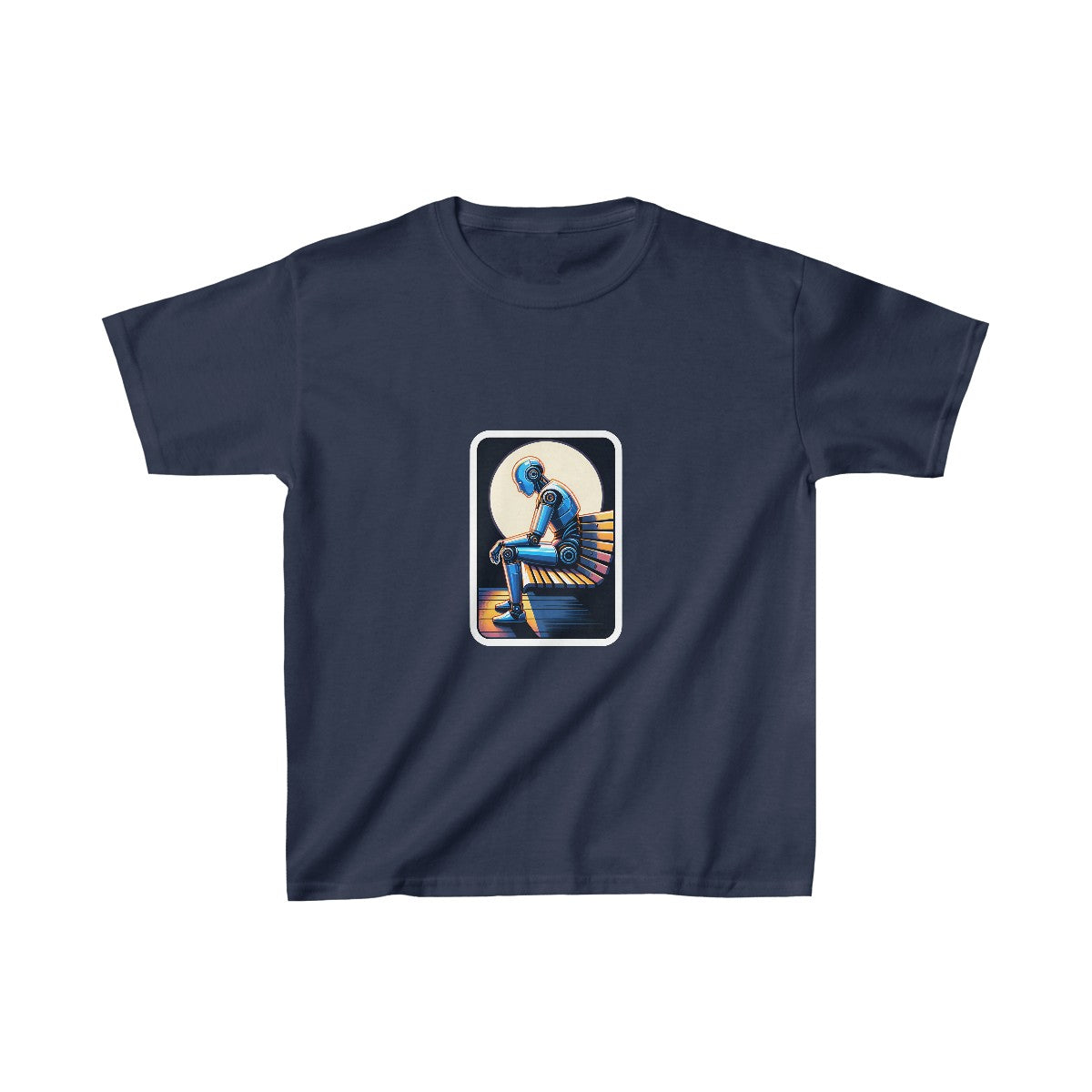 Kids RealisticHumanoid AI Robot T-Shirt Image 9