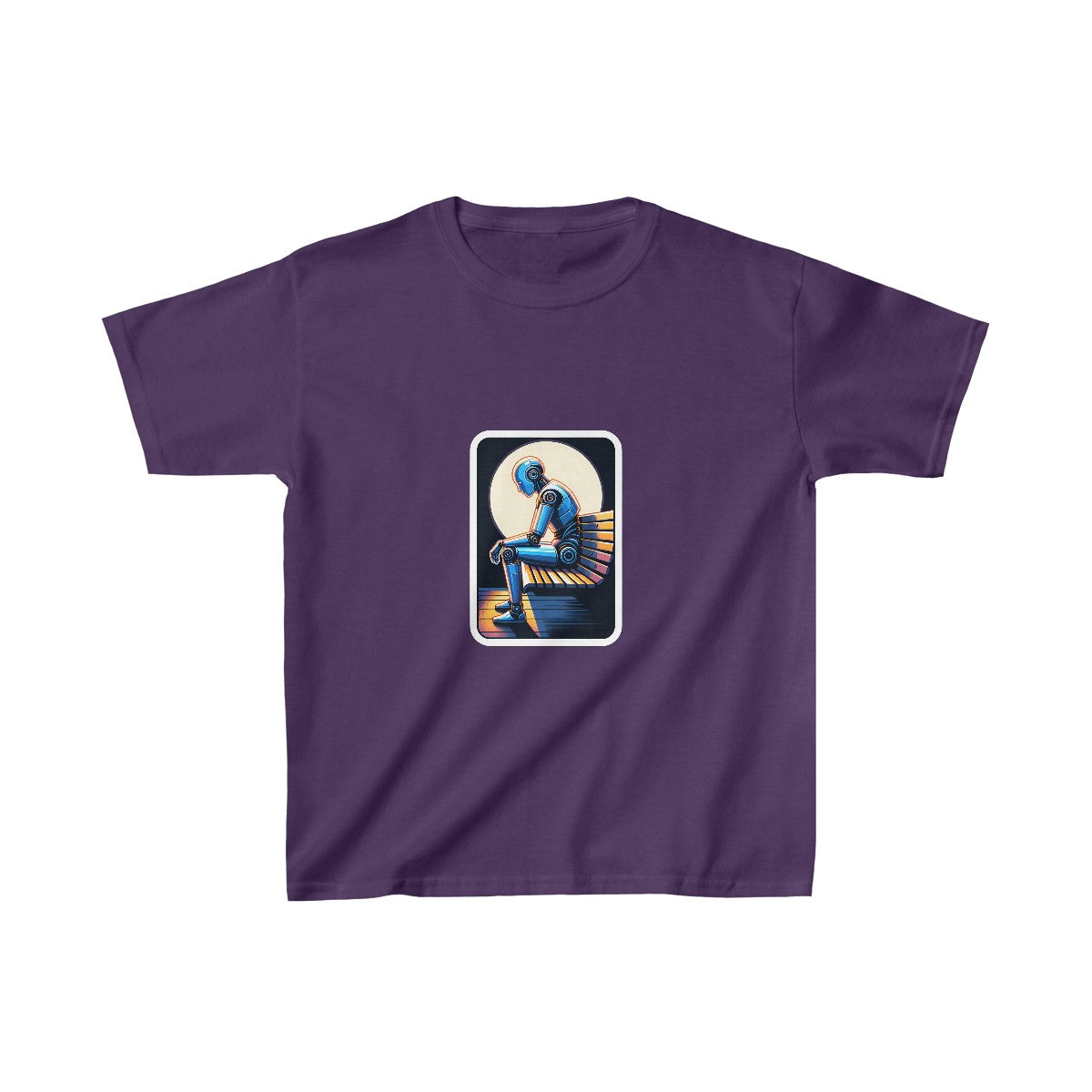 Kids RealisticHumanoid AI Robot T-Shirt Image 10