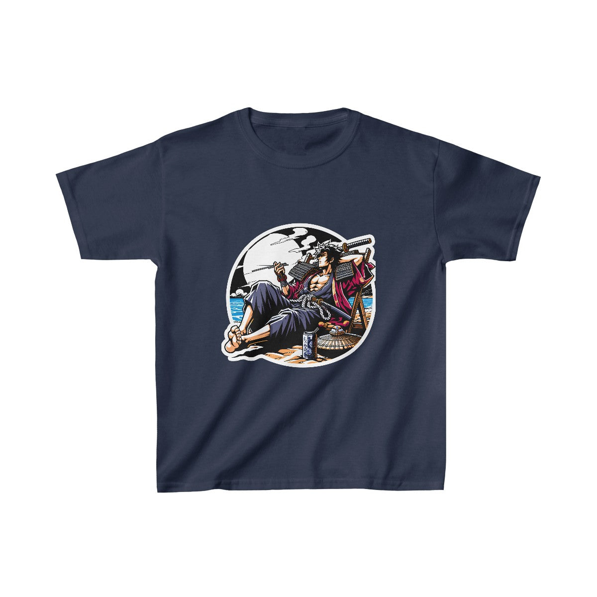 Kids Shonen AnimeSamurai Warrior T-Shirt Image 9