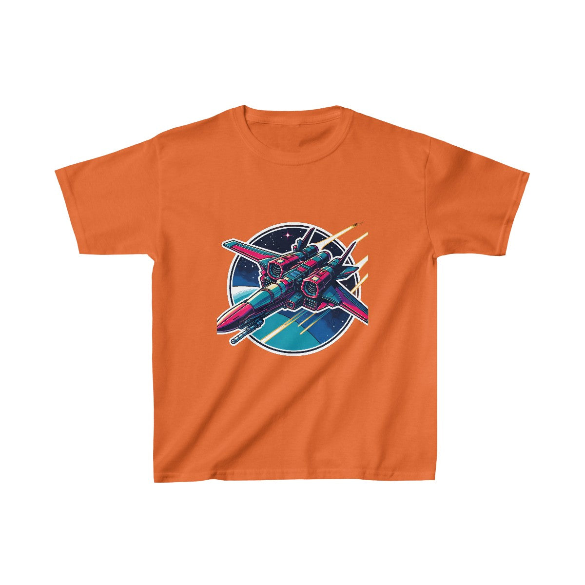 Kids Shonen AnimeSpaceship Tee Image 6