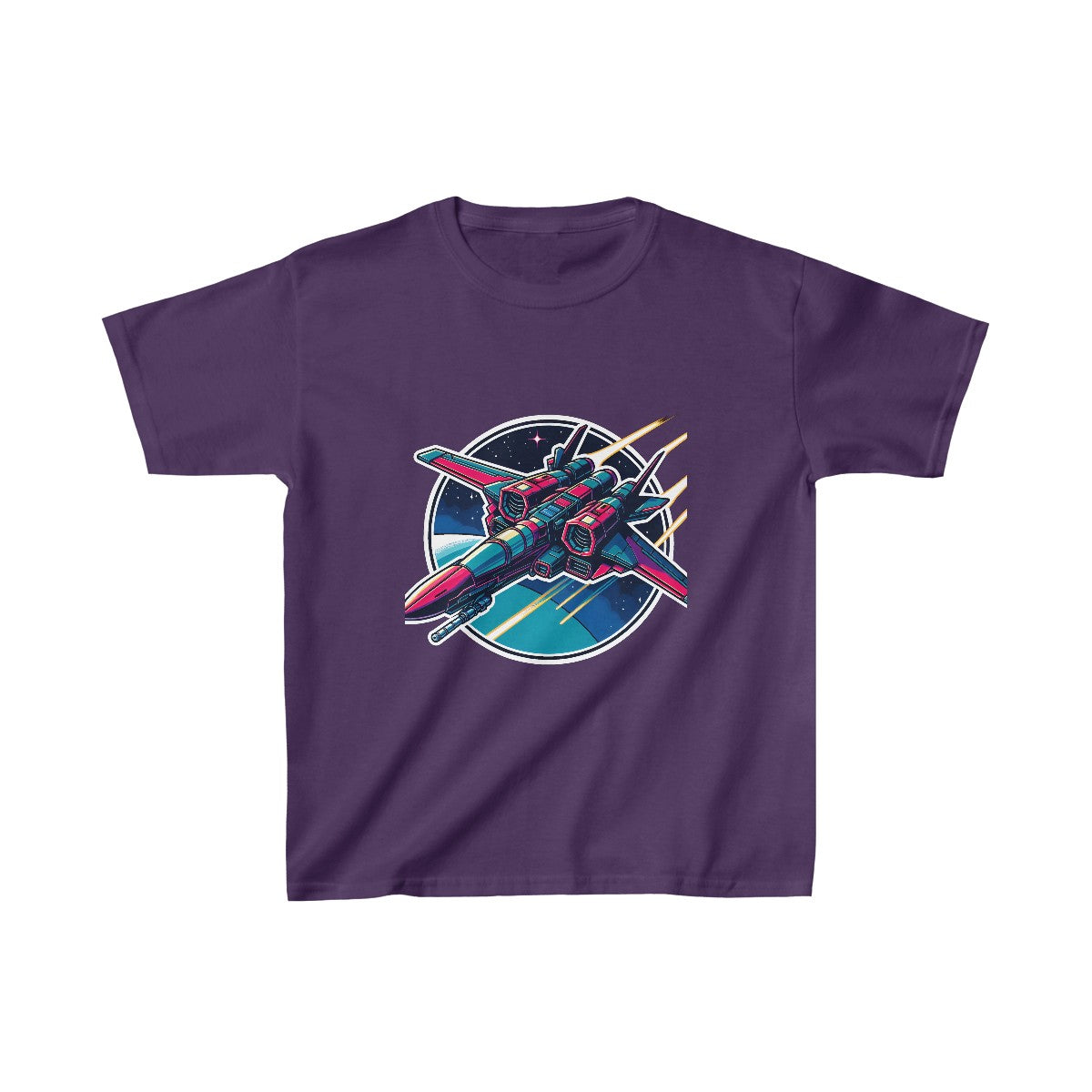 Kids Shonen AnimeSpaceship T-Shirt Image 10